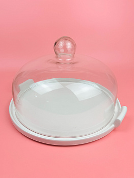 Хлебница белая 29 см OLS-766-1