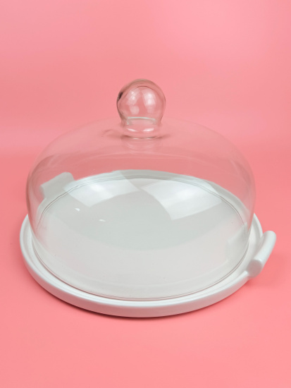 Хлебница белая 29 см OLS-766-1