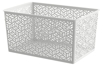 Корзинка универсальная "Linden" 6,7л, 290х190х150мм (светло-серый) 221313421/03