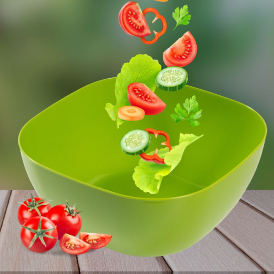 Салатник "Смарт" 3 л оливковый С422ОЛВ