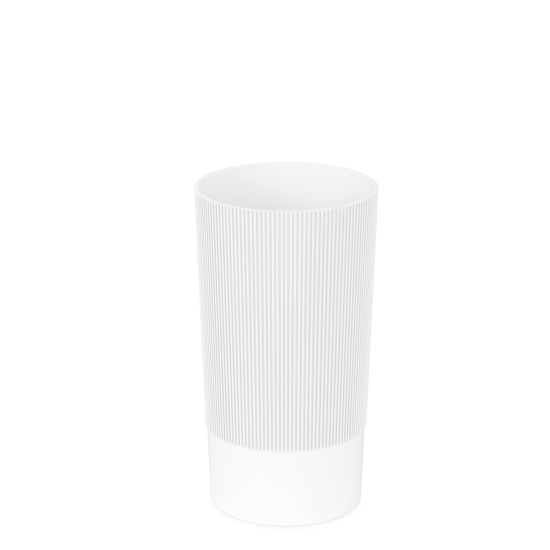 Ваза под срезку "Версаль" Д150мм, В280мм (белый) М8937