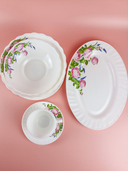 Столовый набор (32пр.) Lavenir "Розмари" 750/1040/190 мл, 32PCSS A9-21015 107123