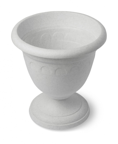 Вазон высокий Колывань 5.6л д26см мрамор С135М