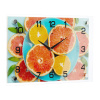 2535-308 Часы настенные "Цитрусы" Рубин