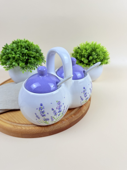 Соусница Lavenir "Прованс" 270/270 мл, 16*13*9,5 см HC230-K20 доломит 58385