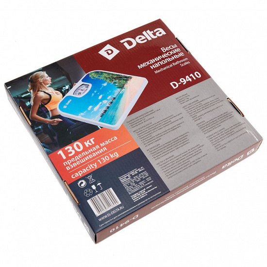 Весы напольные DELTA D-9410 "Райский остров" 130кг