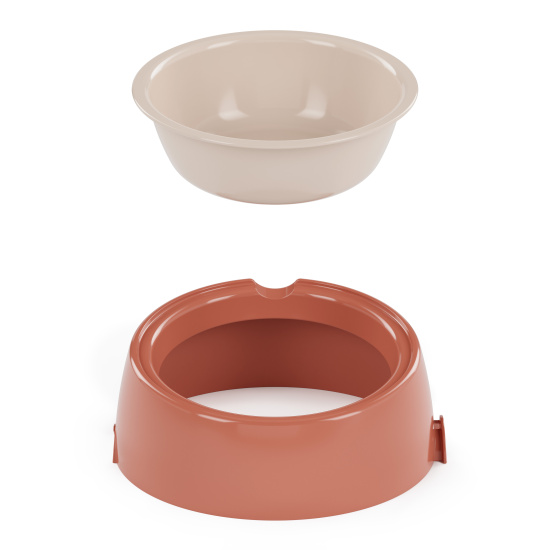 Лего-миска для животных с наклоном "Эффи" 0,3л ALTA М9044