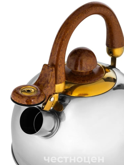 Чайник для плиты 2,5л НМ 55173 со свистком