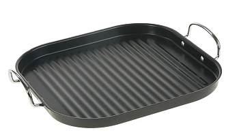 Противень гриль 29х34,3х2 см, (углеродистая сталь) Linea EASY 93-CS-EA-2-13