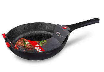 Сковорода 24 Tesoro Florence Induction black TF1124i,,