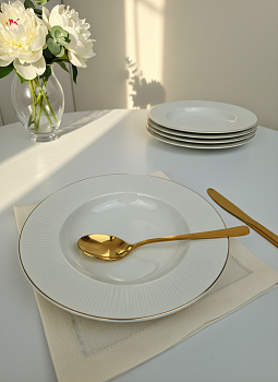 Тарелка суповая 22см OLS-166-4