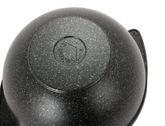 Казан для плова 4,5л со стекл крышкой, АП линия "Granit ultra" (original) кго47а