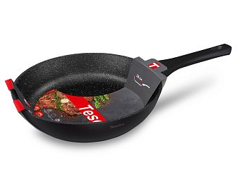 Сковорода 28 Tesoro Florence Induction black TF1128i,, Сковорода 28 Tesoro Florence Induction black TF1128i,,