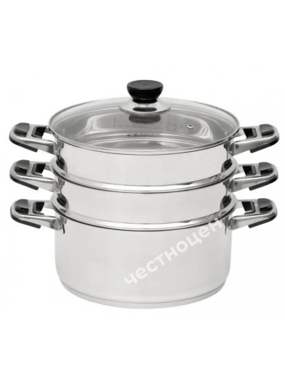 Мантоварка 26см 3- секции КТ-263АТ