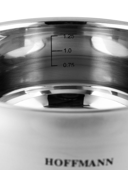 Кастрюля 1,6л нержавеющая стальс крышкой 3-х сл. капс. дно НМ 5316 (16 см) Кастрюля 1,6л нержавеющая стальс крышкой 3-х сл. капс. дно НМ 5316 (16 см)