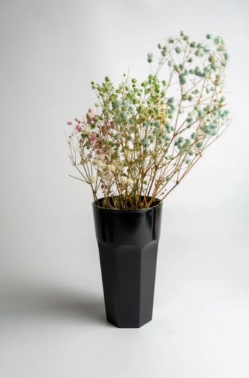 Стакан 350мл большой черный