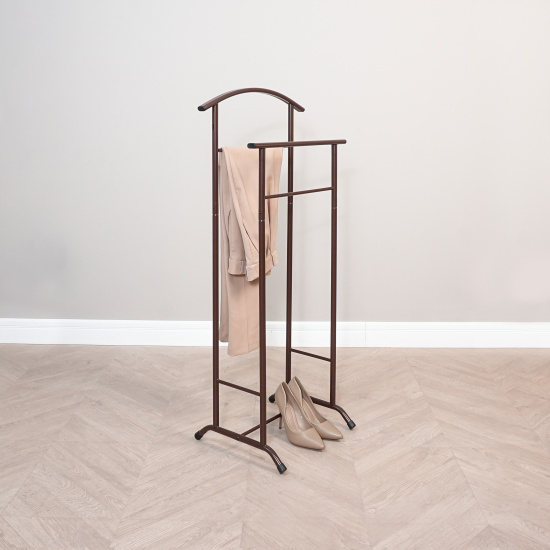 Вешалка костюмная "Стиль-3" (Коричневый)