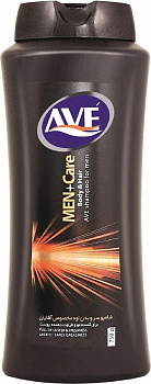 Шампунь-гель для душа 2в1 мужской 400мл AVE