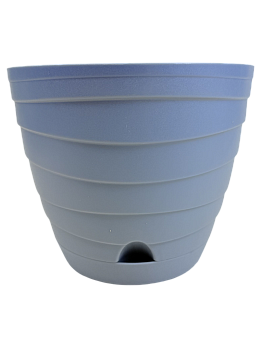 Горшок для цветов 3,7л Бриз серый