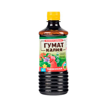 Удобрение 1,0л Гумат Калия Универсальный Концентрированный БИОМАСТЕР Удобрение 1,0л Гумат Калия Универсальный Концентрированный БИОМАСТЕР