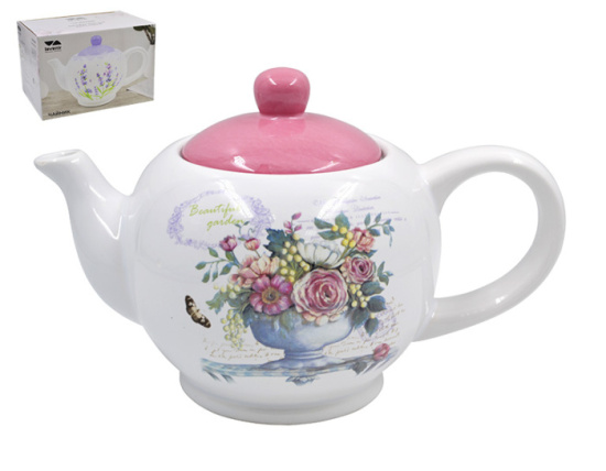 Чайник Lavenir "Beautiful garden" 950 мл, 23,5*13,5*14,6 см HC700-K48 доломит 51996