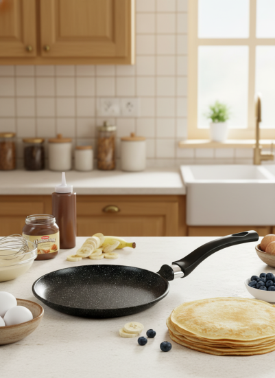 Сковорода блинная 24 н/р «Мраморная» MR6224