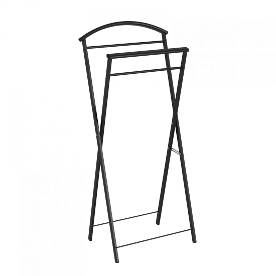 Вешалка костюмная "Контур" (черный)