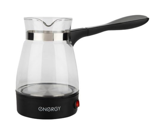 Турка стеклянная электрическая Energy EN-297 (600Вт) 106199