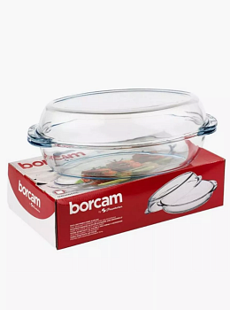 Боржам форма овальная с/кр 1,8л+1,8л (340*195*55мм) GB 59032