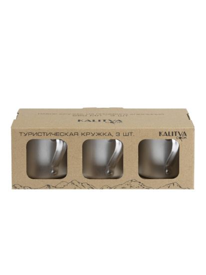 Набор из 3-х кружек 0,25л ВОЯЖ 90253