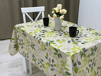 Клеенка 140см Camelia Весенний лес 647/5