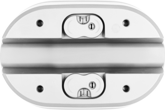 Ящик балконный на перила InGreen Villa de Fiori,двусторон,40см,12л,фикс,вулканич.серый IG660310026