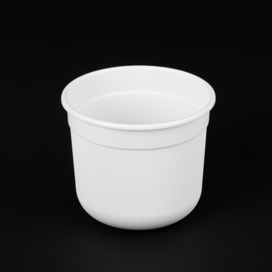 Горшок цв. "Сканди" 5л (с дренажной вставкой) (белый) М9153