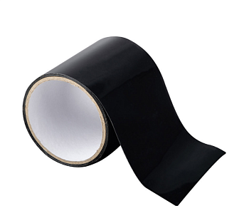 Лента клейкая сверхсильная, черная,1,5 м 106798