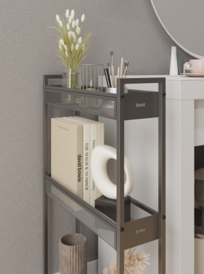 Этажерка "Вишера 13" (Графит) 