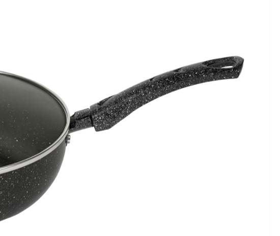 Сотейник 260 мм, 2 руч., ст./кр, а/п. Easy Stone. Алюминий марки А5 6926352