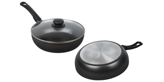 Сотейник 240мм 1 ручк ст/кр а/п 39692435 "Атлас"