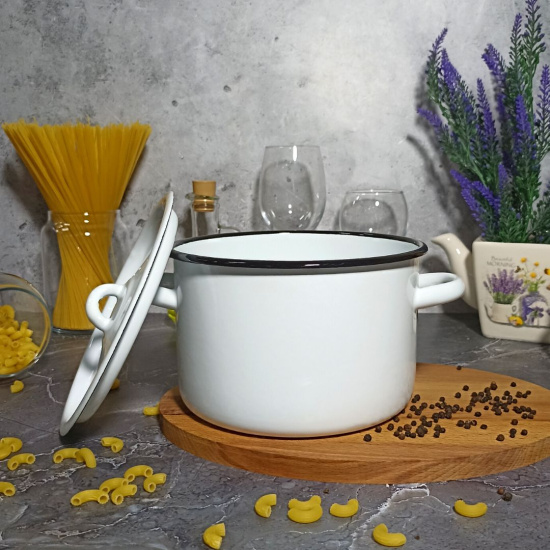 Кастрюля 2,9л цил белосн. 2с16/1 Кастрюля 2,9л цил белосн. 2с16/1