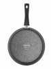 Сковорода 240мм с ручкой, ап (темный мрамор) линия "Marble Induction" смтиш240а