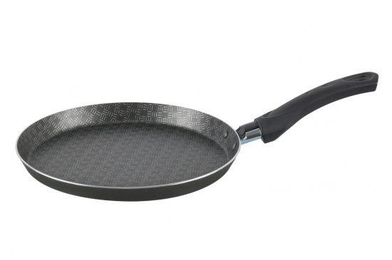 Сковорода блинная 220мм 1 ручк б/кр а/п "Лён" 61662207