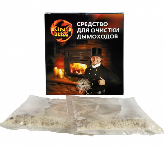 Очиститель дымоходов, печей, котлов и каминов 100гр King of Blaze,,