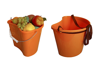 Ведро 6,5л для сбора ягод (с лентой) Бр. 1.10/1										