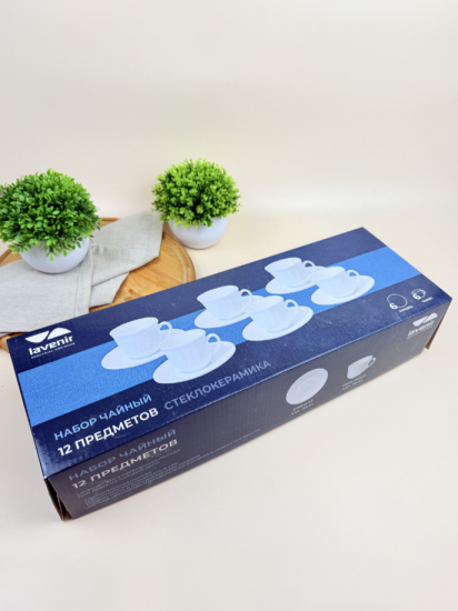 Чайный набор (12пр.) HWB-190 YF20032 "Чайные розы" 78865