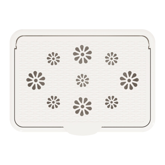 Корзина для белья "Плетенка" 60л. М2254 белый