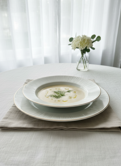 Тарелка суповая 22см OLS-166-4