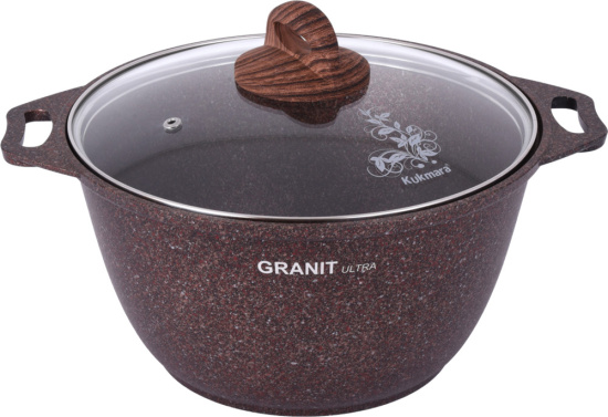 Кастрюля 3,0л со стекл. кр. АП "Granit ultra" (red) кга32а Кастрюля 3,0л со стекл. кр. АП "Granit ultra" (red) кга32а