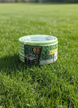 Шланг поливочный армированный "Стандарт Проф" COLOR, салатовый d=12мм, 25п.м.