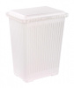 Корзина для белья "Вязаное плетение" 25л М6888  М6904 