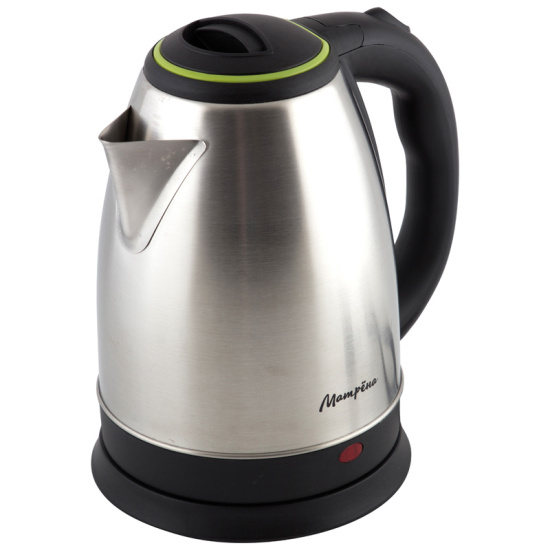 Чайник МАТРЁНА MA-001 электрический (1,8 л) металл цвет крышки зеленый 005458