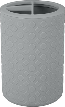 Подставка для зубных щеток Plast Team STOCKHOLM серый шторм PT502310025